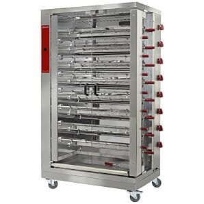 Diamond RVG/152-CM Gas Chicken Rotisserie, 90 Chickens Capacity