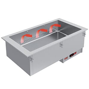 Diamond IN/BX18-PSC Dried Up Electric Bain Marie, 5 x 1/1 GN