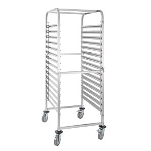 Vogue Gastronorm Racking Trolley 15 Level - GG499