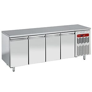Diamond TG4N/H-R2 4 Door Stainless Steel Refrigerated Counter, 550 Litres