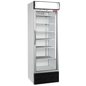 Diamond E50NC/R2 Single Door White Display Freezer, 500 Litres