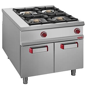 Diamond G1/4BA2 4 Stove Freestanding Gas Range Cooker on Neutral Closed Cupboard