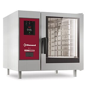 Diamond SDET/XC-06 Touch Screen Electric Direct Steam Convection Oven, 6 x 1/1 GN
