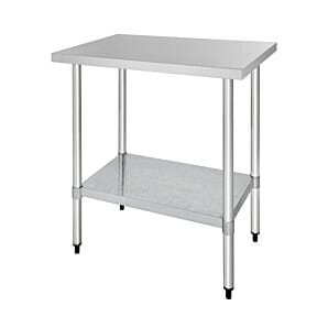 Vogue Stainless Steel Prep Table 900mm - GJ501