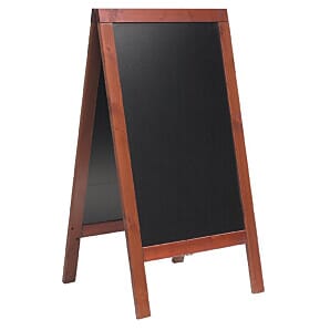 Securit Duplo Pavement Board 1350 x 700mm Mahogany - P514