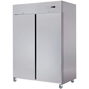 Diamond WR-GN14P-X/R2 Double Door Stainless Steel Upright Fridge, 1400 Litres