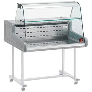 Diamond SUP15-ZC/R2 Curved Glass Refrigerated Display Counter