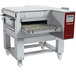 Diamond FTEV50/85-N-EXPO Electric Conveyor 1 Chamber Pizza Oven with Heat Transition Electric, 500mm Wide