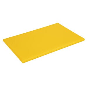 Hygiplas J039 Hygiplas Extra Thick High Density Yellow Chopping Board Standard
