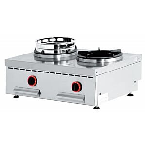Diamond WGX2-8/T Gas Fire Table Wok, 2x 15kW