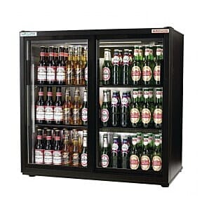 Autonumis RVC10001 EcoChill Double Sliding Door Bottle Cooler