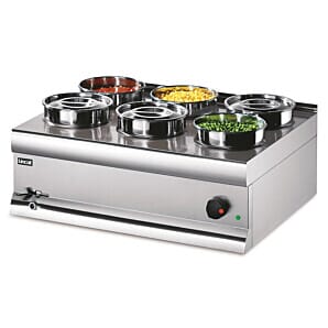 Lincat BS7W Silverlink 600 Electric Counter-Top Wet Heat Bain Marie 2kW