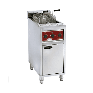 Diamond FSM-2V6E/N Standing Electric Double Fryer 2x 10 Litre Baskets