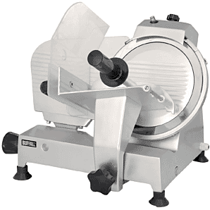 Front view of the Buffalo CD278 Meat Slicer, 250mm Blade

