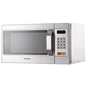 Front view of the Samsung CM1089 Light Duty Commercial Microwave, 1100W
