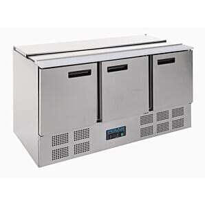 Polar G607 Refrigerated Saladette Counter, 368ltrs