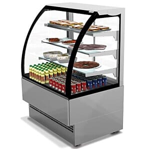 Sterling Pro EVO60-SS-R290A Stainless Steel Patisserie Counter, 0.6m / 0.91m² Deck