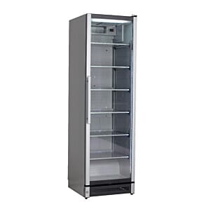 Front view of the Vestfrost M 210 Glass Single Door Upright Display Cooler, 488 Litres
