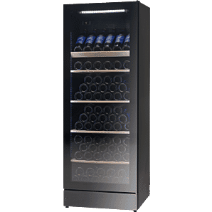 Front view of the Vestfrost WFG 155 Upright Wine Cabinet, 383 Litres
