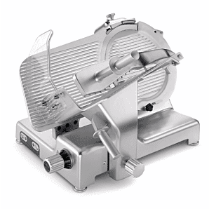 Front view of the Sirman CE398 Galileo Meat Slicer, 350mm
