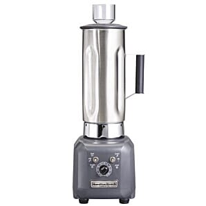 Front view of the Hamilton Beach HBF400-UK Food Blender, 1.8 Litres