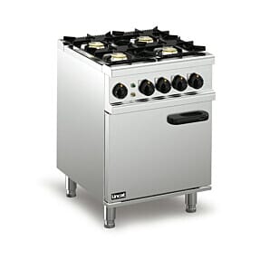 Lincat OD8006/P Opus 800 4 Burner Dual Fuel Free-standing Oven Range 26.8kW