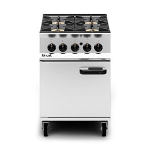 Lincat OG8001/P Opus 800 Free-standing 4 Burner Oven Range 33.6kW