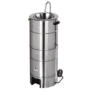 Burco HW0110 10 Litres Stainless Steel Mobile Handwash Full View