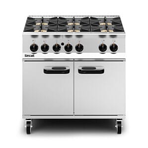 Lincat OG8002/P Opus 800 Propane Gas Free-Standing 6 Burner Oven Range 50.5kW