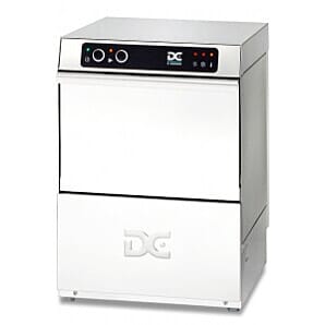 DC ED50AIS Economy Range 500mm Basket Frontloading Dishwasher with Break Tank & Integral Softener - 18 Plates
