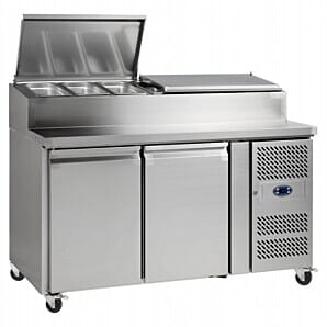 Tefcold SS7200 Refrigerated Prep Counter