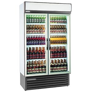 Staycold HD1140 Hinged Glass Double Door Merchandiser