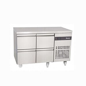 Inomak PN22-ECO 4 Drawer 1/1 Gastronorm Refrigerated Counter 274L