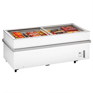 Arcaboa 900CHV Large Glass Lid Chest Freezer
