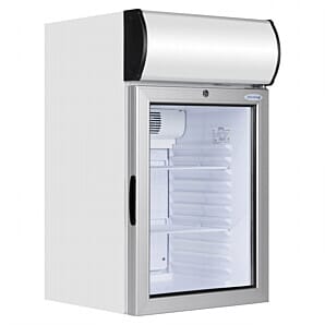 Tefcold FS80CP White Glass Counter Top Chiller