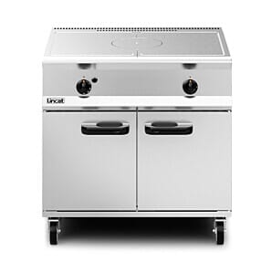 Lincat OG8005/N Opus 800 Natural Gas Free-Standing Solid Top Oven Range 18.5kW