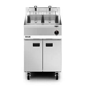 Lincat OG8107/N Opus 800 Natural Gas Free-Standing Single Tank Fryer 30kW