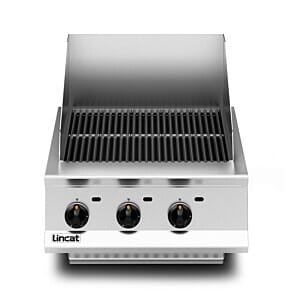 Lincat OG8401/N Opus 800 Natural Gas Counter-Top Chargrill 13.8kW