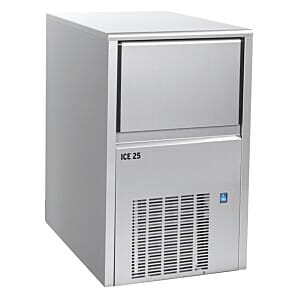 Front view of the Halcyon ICE 35 Ice Maker, 35kg/24hrs