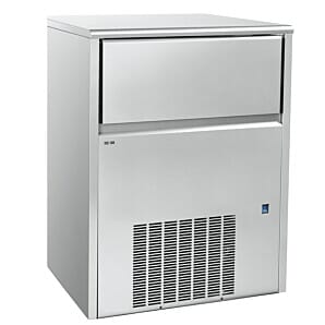 Front view of the Halcyon ICE 130 Ice Maker, 130kg/24hrs