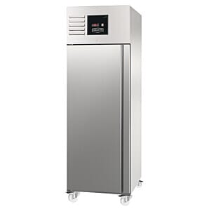 Front view of the Sterling Pro Green SPI700L Single Door Gastronorm Fridge Cabinet, 700 Litres
