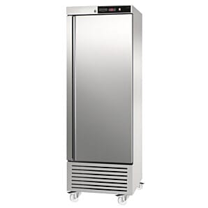 Front view of the Sterling Pro Green SNI600R Right Hinged Single Door Freezer Cabinet 600 Litres

