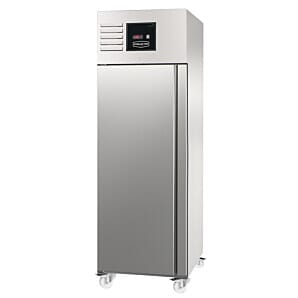 Front view of the Sterling Pro Green SNI700L Left Hinged Single Door Gastronorm Freezer Cabinet, 700 Litres
