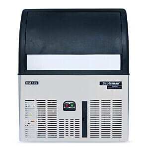 Front view of the Scotsman NU 100 Self Contained Dice Ice Maker, 56kg/24hrs
