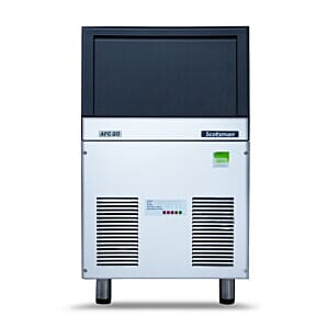 Front view of the Scotsman AFC 80 Self Contained Cubelet Ice Maker, 79kg/24hrs
