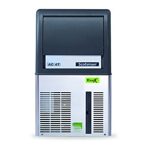 Front view of the Scotsman AC 47 Eco-X Self Contained Gourmet Ice Maker