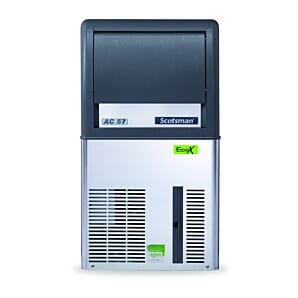 Front view of the Scotsman AC 57 Eco-X Self Contained Gourmet Ice Maker, 33kg/24hrs