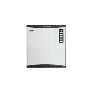 Front view of the Scotsman NW 507 Eco-X Modular Dice Ice Maker, 210kg Output / 168kg Storage