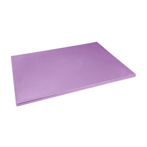 Hygiplas FX109 Hygiplas Low Density Chopping Board Purple - 600x450x20mm