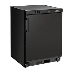 Front view of the Nisbets Essentials FB046 Undercounter Fridge, 150 Litres